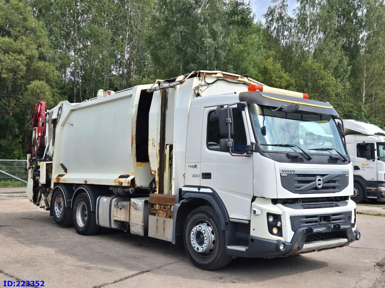 VOLVO FMX 330HP 6x2 Norba RL300. Keox -bio, Ferrari crane, Dynawatt -pressure - Refuse truck: picture 4 VOLVO FMX 330HP 6x2 Norba RL300. Keox -bio, Ferrari crane, Dynawatt -pressure - Refuse truck: picture 4