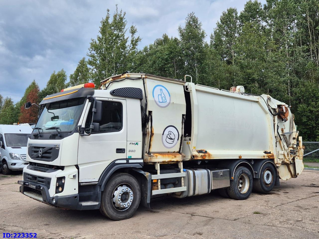 VOLVO FMX 330HP 6x2 Norba RL300. Keox -bio, Ferrari crane, Dynawatt -pressure - Refuse truck: picture 1 VOLVO FMX 330HP 6x2 Norba RL300. Keox -bio, Ferrari crane, Dynawatt -pressure - Refuse truck: picture 1
