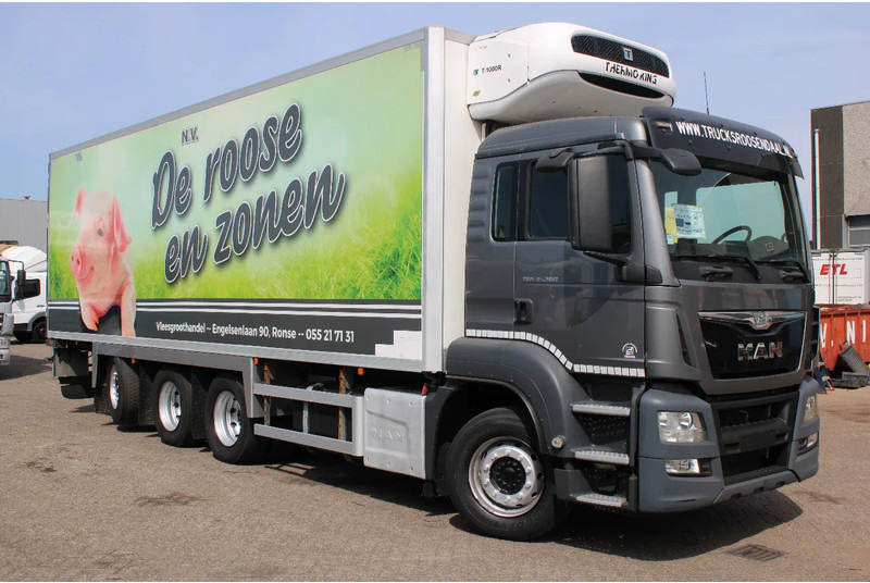 MAN TGS 32.360 + 8X2 + THERMO KING T-1000 - Refrigerated truck: picture 2 MAN TGS 32.360 + 8X2 + THERMO KING T-1000 - Refrigerated truck: picture 2