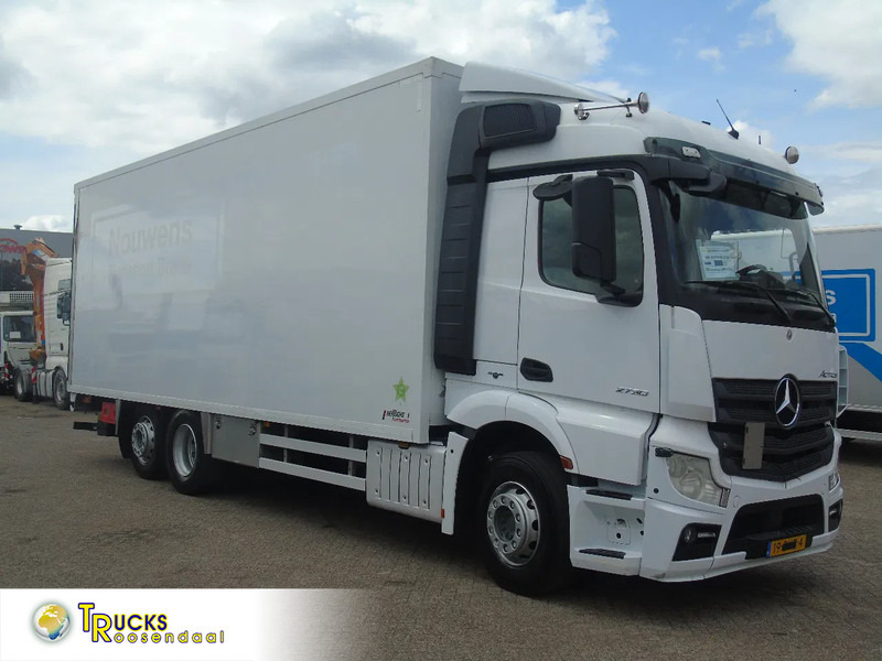 Mercedes-Benz Actros 2530 + 6X2 + LIFT + EURO 6 - Box truck: picture 1 Mercedes-Benz Actros 2530 + 6X2 + LIFT + EURO 6 - Box truck: picture 1