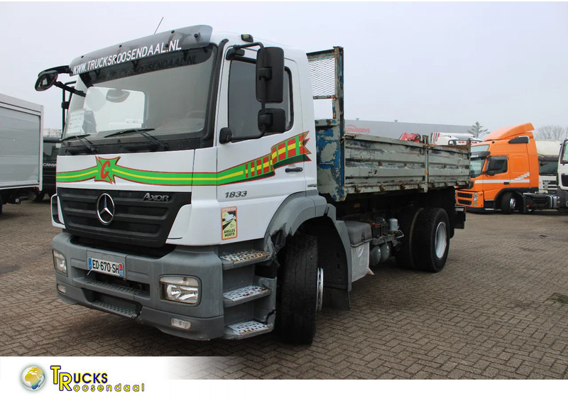 Mercedes-Benz Axor 1833 + tipper + manual - Tipper: picture 1 Mercedes-Benz Axor 1833 + tipper + manual - Tipper: picture 1