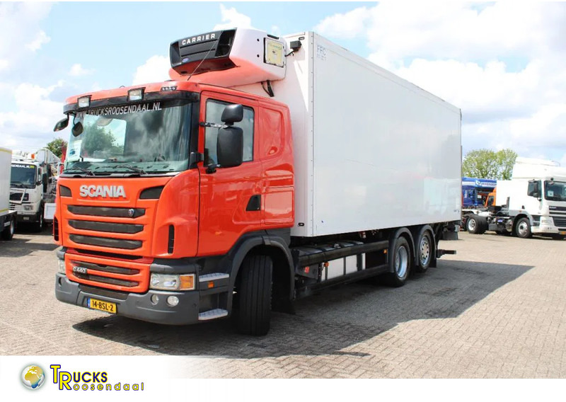 Scania G 440 + 6x2 + carrier + euro 5 + lift - Refrigerated truck: picture 1 Scania G 440 + 6x2 + carrier + euro 5 + lift - Refrigerated truck: picture 1