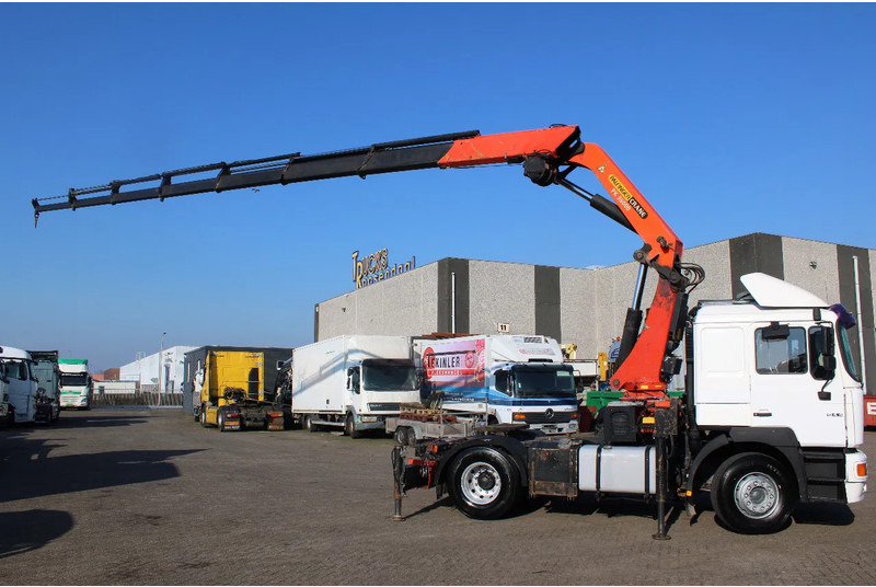 MAN 19.414 F2000 reserved !! + PALFINGER PK35000 F + EURO 2 + MANUAL - Tractor unit: picture 3 MAN 19.414 F2000 reserved !! + PALFINGER PK35000 F + EURO 2 + MANUAL - Tractor unit: picture 3