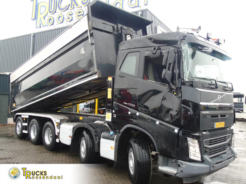 Volvo FH 500 + 10X4 + 33 CUB + SMALL DAMAGE CAB - Tipper: picture 1 Volvo FH 500 + 10X4 + 33 CUB + SMALL DAMAGE CAB - Tipper: picture 1