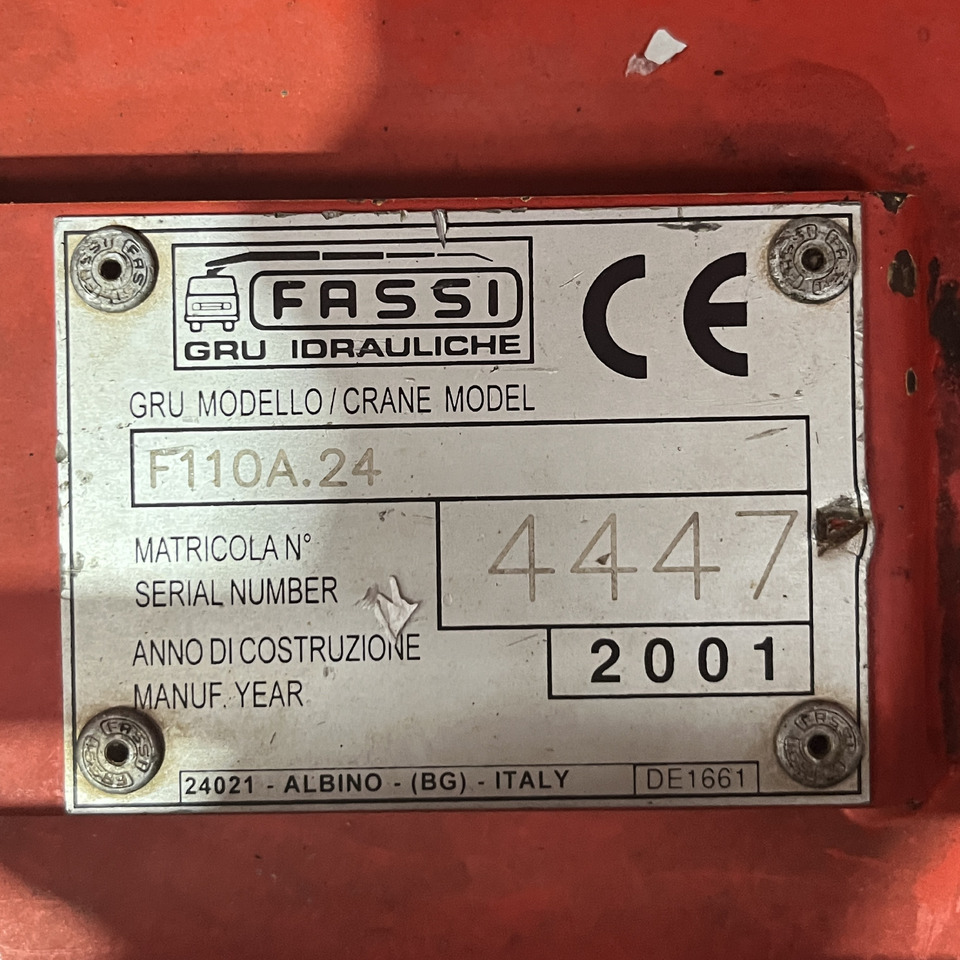 Crane Fassi F110A.24: picture 6