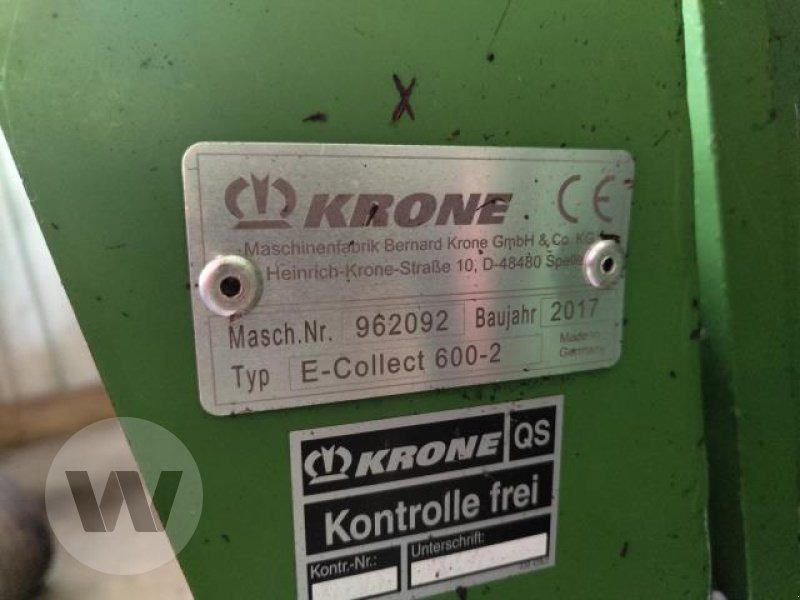Krone Easy Collect 600 - Corn header: picture 2 Krone Easy Collect 600 - Corn header: picture 2