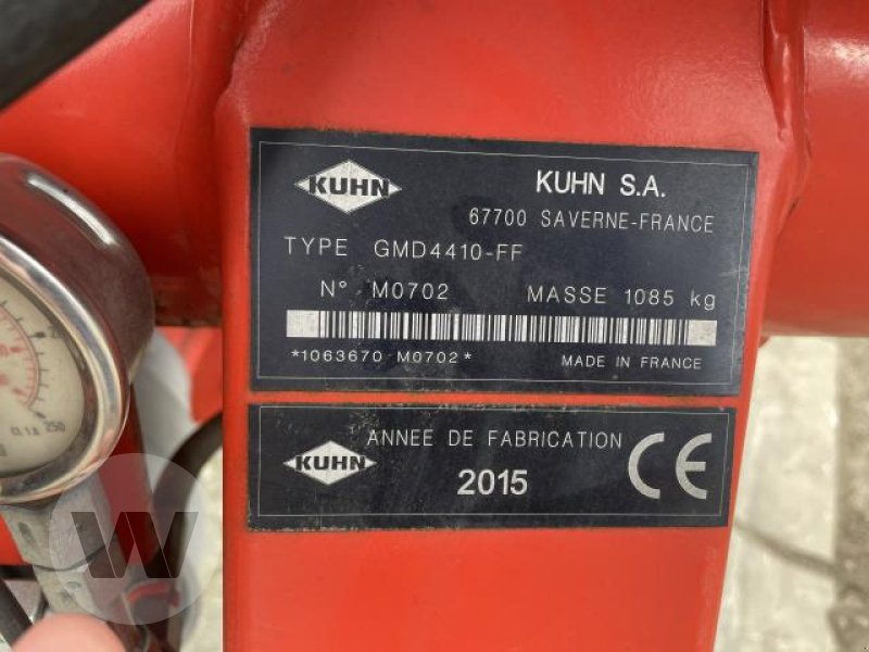 Kuhn GMD 4410 - Mower: picture 4 Kuhn GMD 4410 - Mower: picture 4