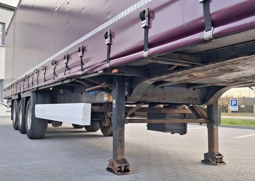 Krone Standard, Firanka, Mocowania promowe, Podnoszony zderzak - Curtainsider semi-trailer: picture 3 Krone Standard, Firanka, Mocowania promowe, Podnoszony zderzak - Curtainsider semi-trailer: picture 3