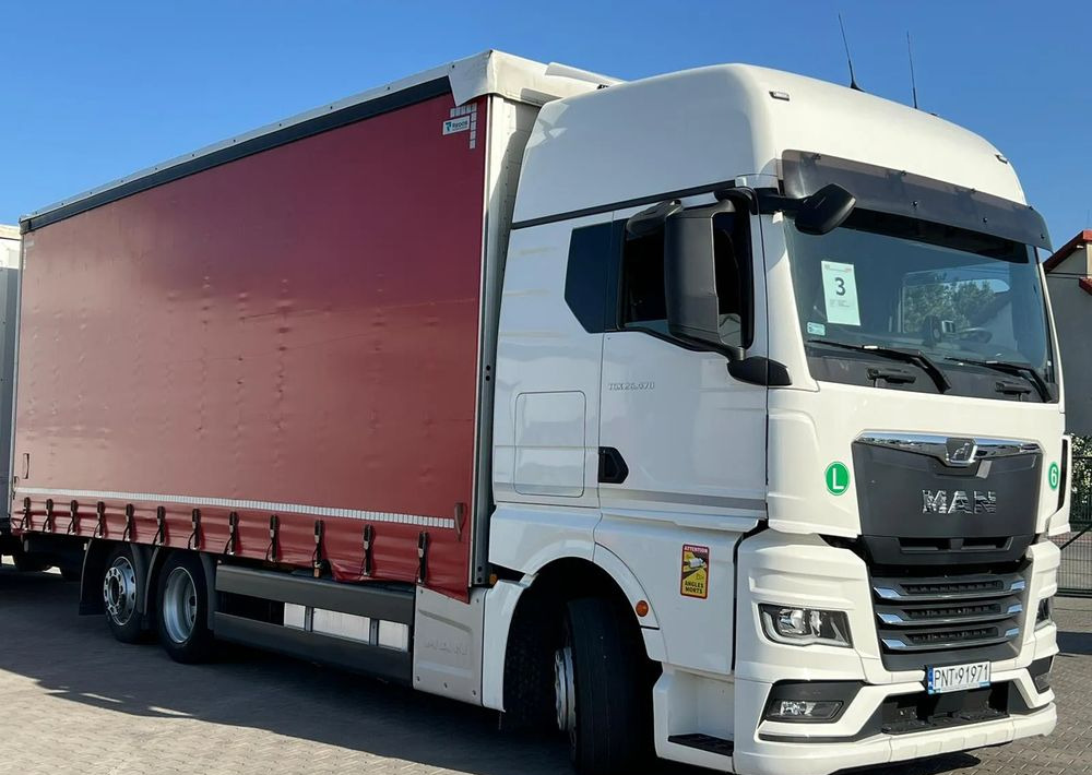 MAN TGX 26.470 z przyczepą Redos - Curtain side truck: picture 3 MAN TGX 26.470 z przyczepą Redos - Curtain side truck: picture 3
