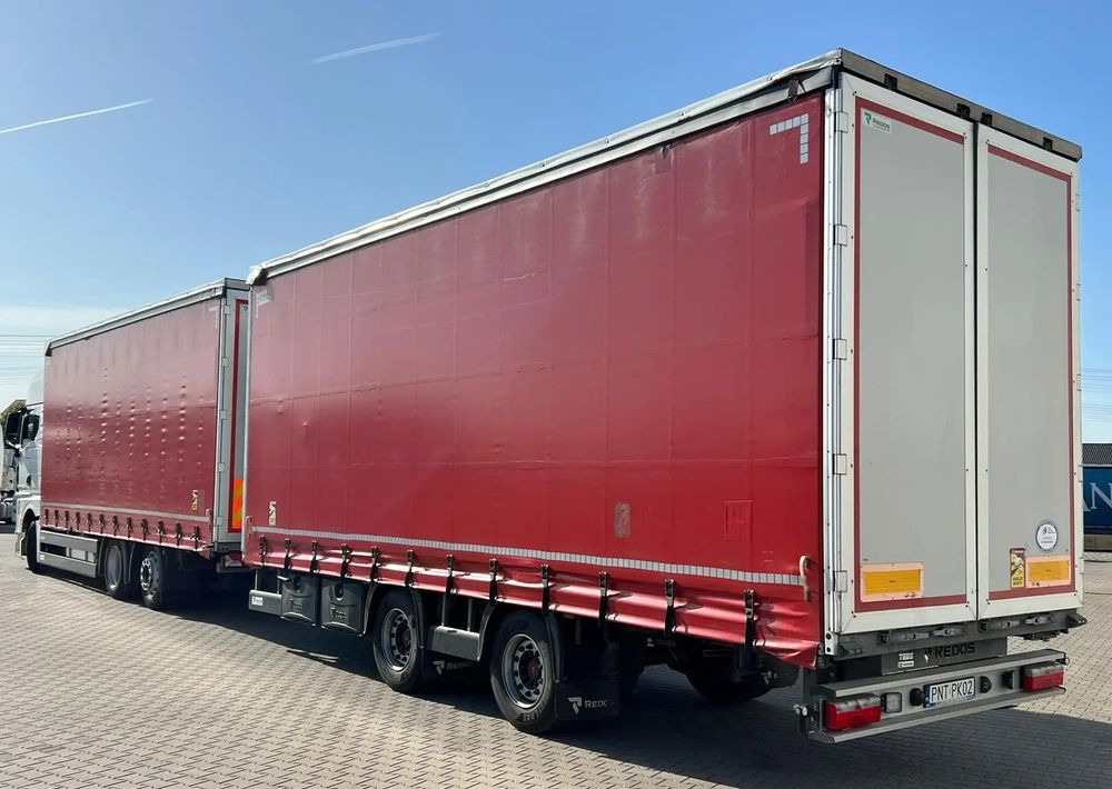 MAN TGX 26.470 z przyczepą Redos - Curtain side truck: picture 4 MAN TGX 26.470 z przyczepą Redos - Curtain side truck: picture 4