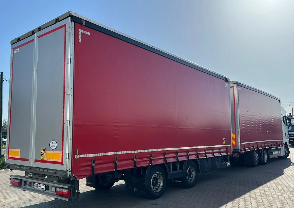 MAN TGX 26.470 z przyczepą Redos - Curtain side truck: picture 5 MAN TGX 26.470 z przyczepą Redos - Curtain side truck: picture 5