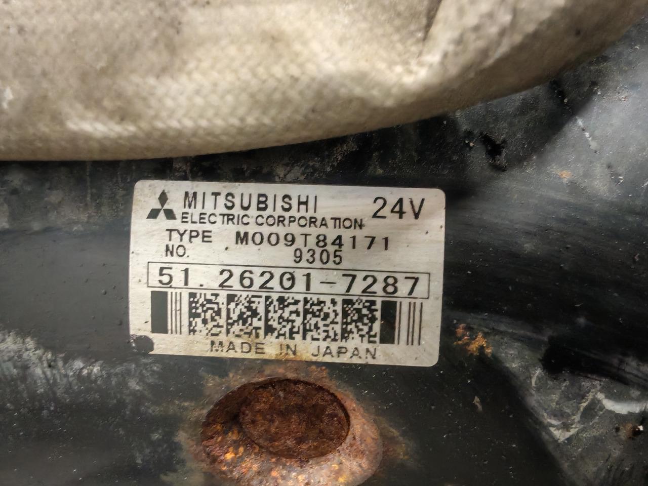 MAN TGS TGX EURO 6 / D2676LF / ENGINE STARTER / 51262017287 - Starter: picture 4 MAN TGS TGX EURO 6 / D2676LF / ENGINE STARTER / 51262017287 - Starter: picture 4