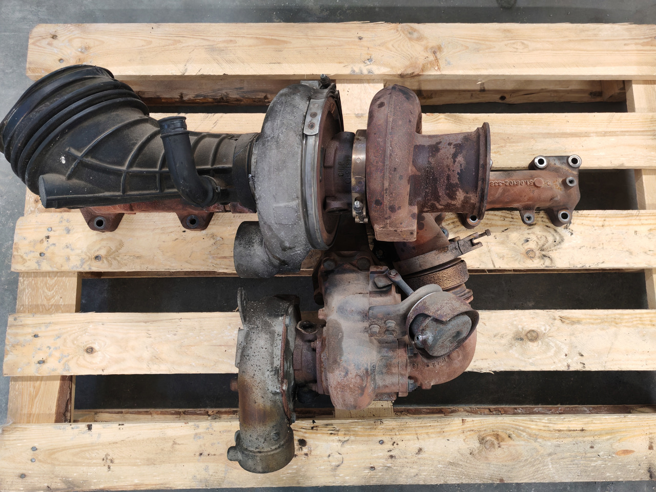 MAN TGS TGX EURO 6 / D2676LF / TURBOCHARGER DUAL SET/ 51091017292 - Turbo: picture 2 MAN TGS TGX EURO 6 / D2676LF / TURBOCHARGER DUAL SET/ 51091017292 - Turbo: picture 2