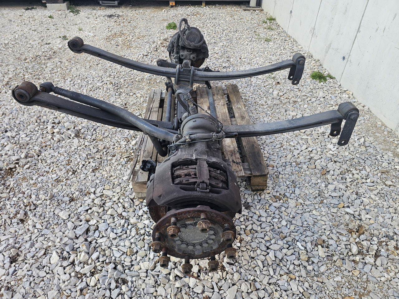 Front axle MERCEDES ATEGO MP4 12.XXX EURO 6 / COMPLETE FRONT AXLE: picture 7