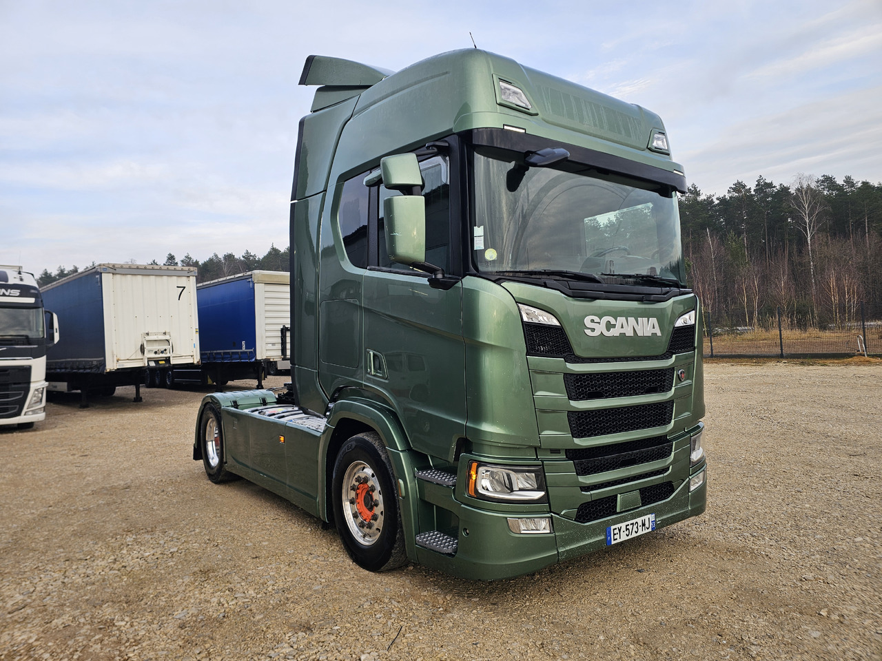 SCANIA R450 2018 / RETARDER / FULL SPOILER / ALU - Tractor unit: picture 4 SCANIA R450 2018 / RETARDER / FULL SPOILER / ALU - Tractor unit: picture 4