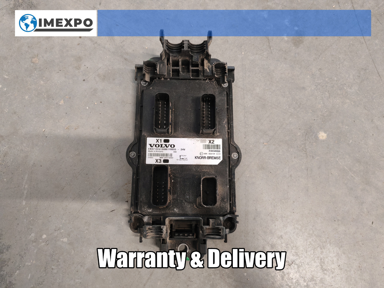 VOLVO FH5 FM5 EURO 6 / EBS CONTROL UNIT / 23050066 - ECU: picture 1 VOLVO FH5 FM5 EURO 6 / EBS CONTROL UNIT / 23050066 - ECU: picture 1