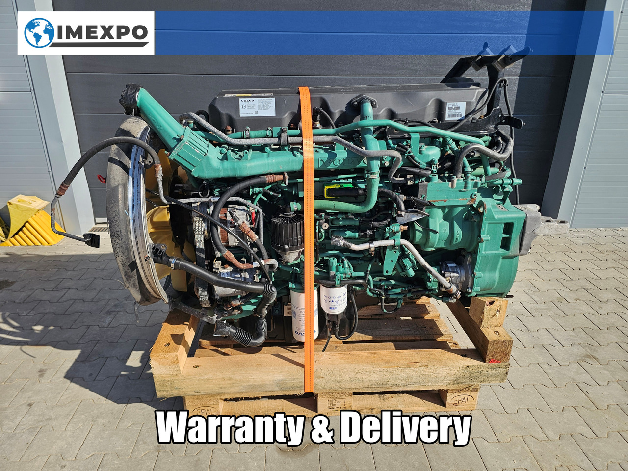 VOLVO FM / D11C 410 EEV / COMPLETE ENGINE - Engine: picture 1 VOLVO FM / D11C 410 EEV / COMPLETE ENGINE - Engine: picture 1
