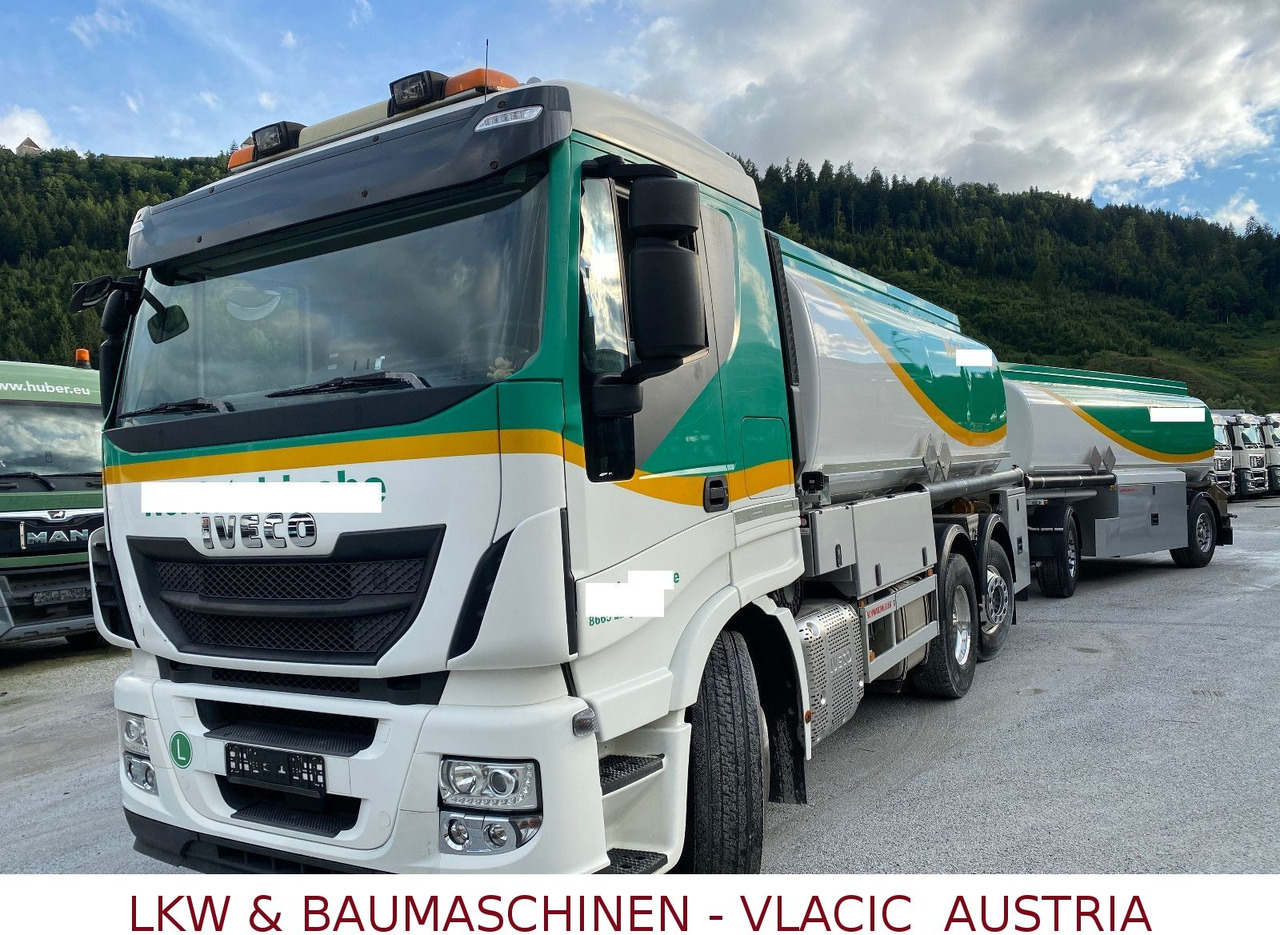 Iveco Stralis 460 Benz/Diesel Schwarzmüller-Kompletzug - Tanker truck: picture 1 Iveco Stralis 460 Benz/Diesel Schwarzmüller-Kompletzug - Tanker truck: picture 1