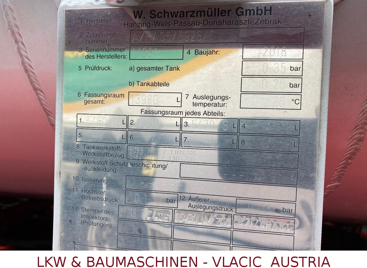 Tanker truck Iveco Stralis 480 Benz/Diesel Schwarzmüller-Kompletzug: picture 11