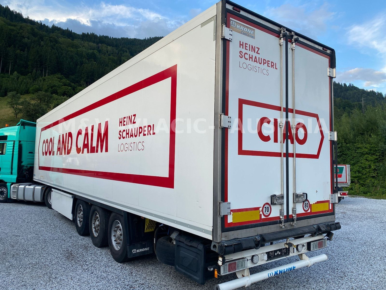 Krone Doppelstock / Carrier 1950 - Refrigerated semi-trailer: picture 4 Krone Doppelstock / Carrier 1950 - Refrigerated semi-trailer: picture 4