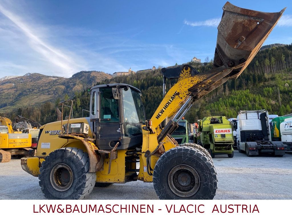 New Holland W190 B  - Wheel loader: picture 2 New Holland W190 B  - Wheel loader: picture 2