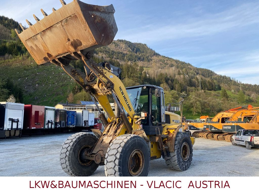 New Holland W190 B  - Wheel loader: picture 1 New Holland W190 B  - Wheel loader: picture 1