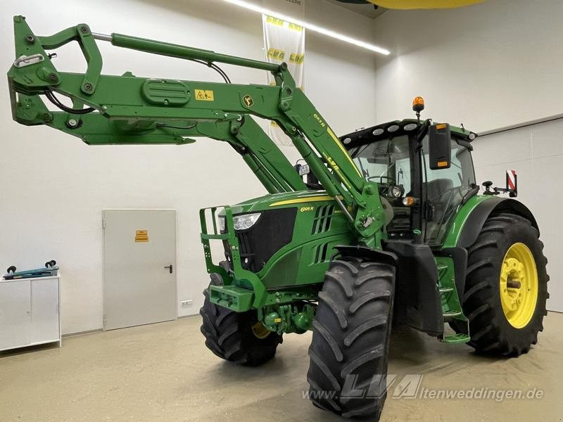 John Deere 6195R DirectDrive MIT FRONTLADER - Farm tractor: picture 1 John Deere 6195R DirectDrive MIT FRONTLADER - Farm tractor: picture 1