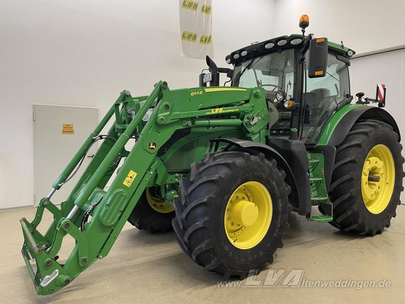 John Deere 6195R DirectDrive MIT FRONTLADER - Farm tractor: picture 5 John Deere 6195R DirectDrive MIT FRONTLADER - Farm tractor: picture 5