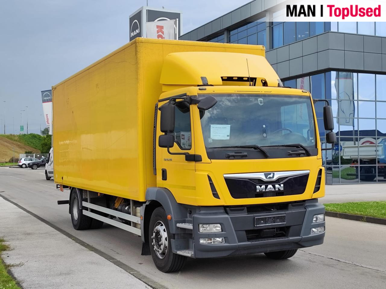MAN TGM 18.290 4X2 BL - Box truck: picture 1 MAN TGM 18.290 4X2 BL - Box truck: picture 1