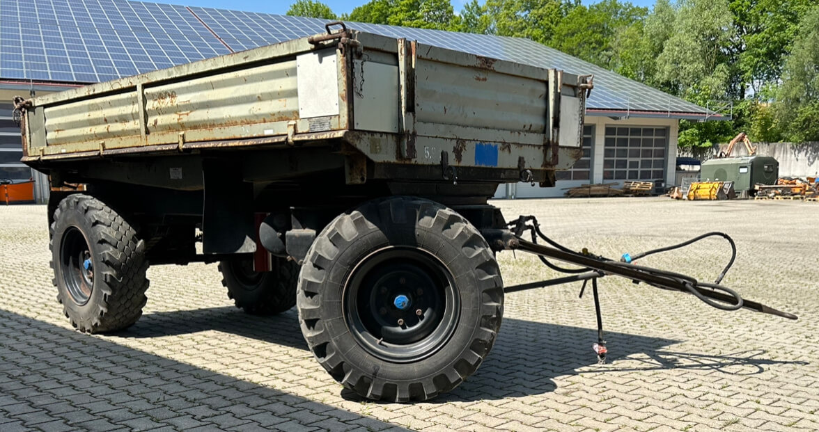 Unimog Anhänger 3 Seitenkipper Müller Mitteltal KD - Tipper trailer: picture 3 Unimog Anhänger 3 Seitenkipper Müller Mitteltal KD - Tipper trailer: picture 3