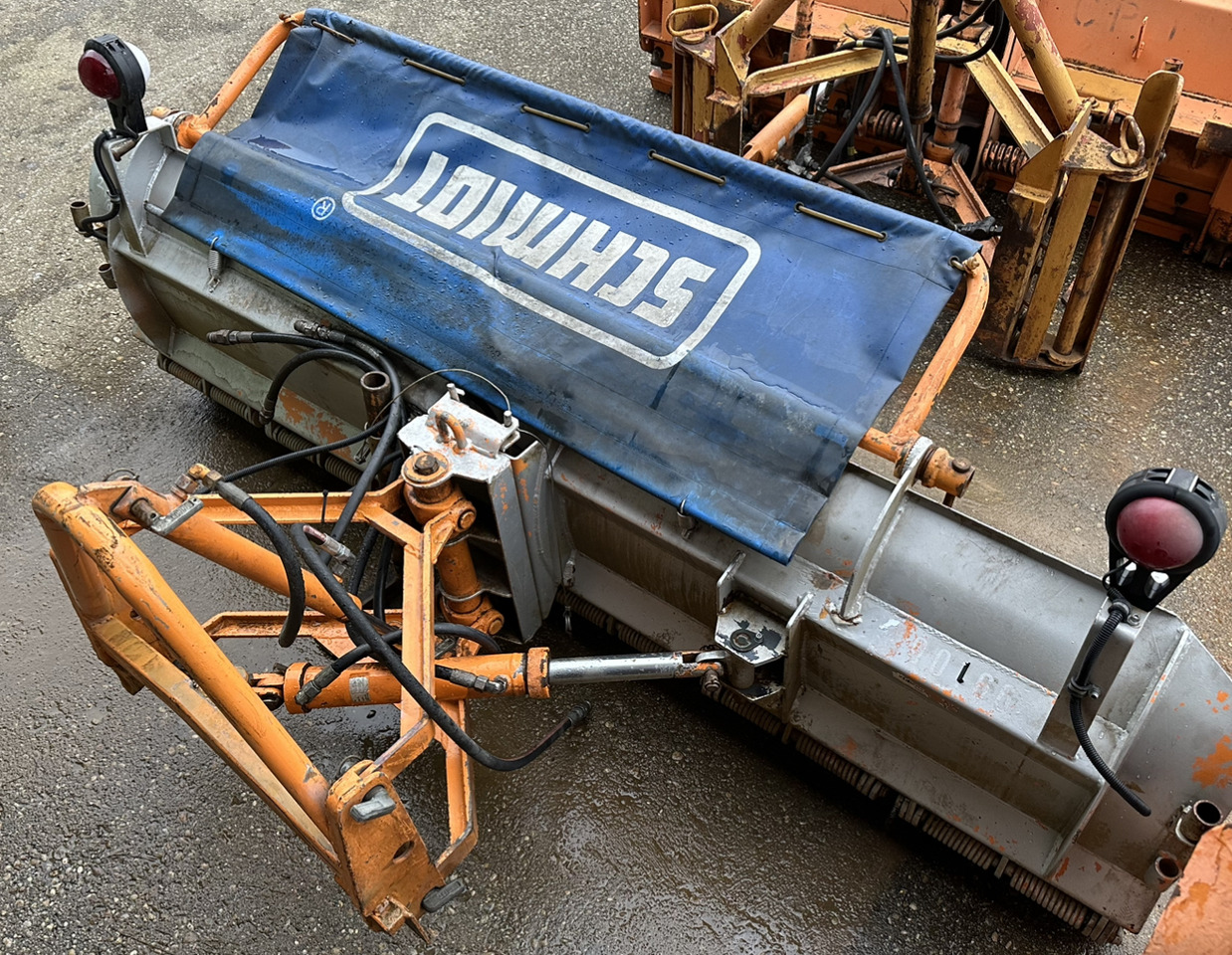 Unimog Schneepflug - Schneeschild Schmidt Micro - Snow plough: picture 4 Unimog Schneepflug - Schneeschild Schmidt Micro - Snow plough: picture 4