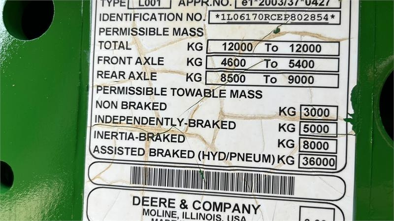 John Deere 6170R AutoPower. Meget velholdt traktor med få tim - Farm tractor: picture 2 John Deere 6170R AutoPower. Meget velholdt traktor med få tim - Farm tractor: picture 2