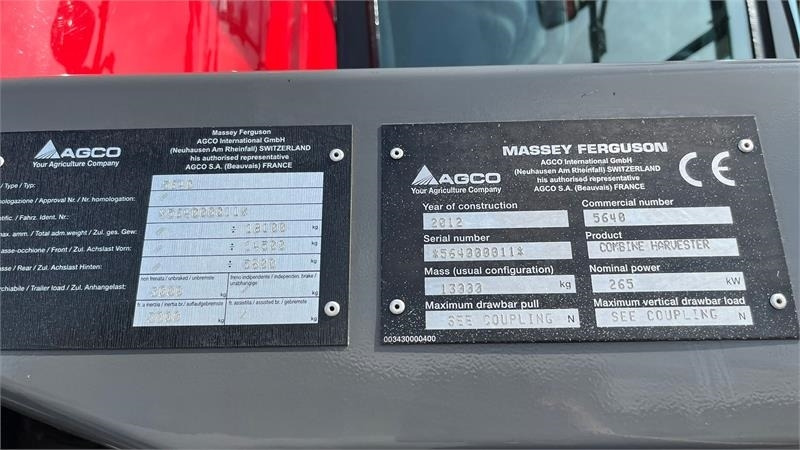 Leasing of Massey Ferguson 7370 BETA. Gårdmaskine med kun 1080 motortimer. Me  Massey Ferguson 7370 BETA. Gårdmaskine med kun 1080 motortimer. Me: picture 6