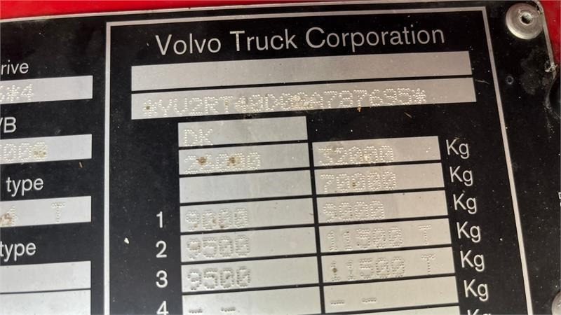 Volvo FH 500 6x4 med tandemløft og aftagelig HMF 1150 kr - Tractor unit: picture 3 Volvo FH 500 6x4 med tandemløft og aftagelig HMF 1150 kr - Tractor unit: picture 3