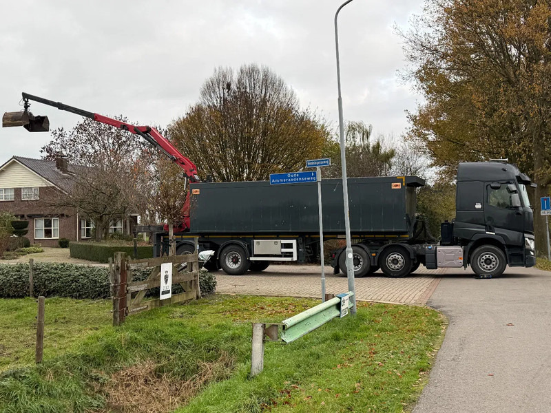 AJK KRAANTRAILER MET RADIO REMOTE VOOR ZAND!! - Tipper semi-trailer: picture 4 AJK KRAANTRAILER MET RADIO REMOTE VOOR ZAND!! - Tipper semi-trailer: picture 4