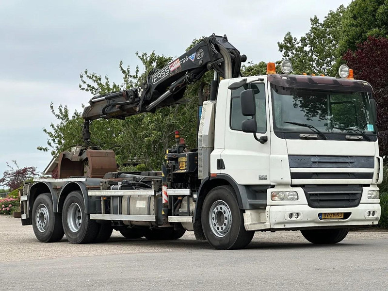 DAF CF 75 //250 !!KRAAN/HAAK!! RADIO REMOTE!! - Hook lift truck, Crane truck: picture 2 DAF CF 75 //250 !!KRAAN/HAAK!! RADIO REMOTE!! - Hook lift truck, Crane truck: picture 2