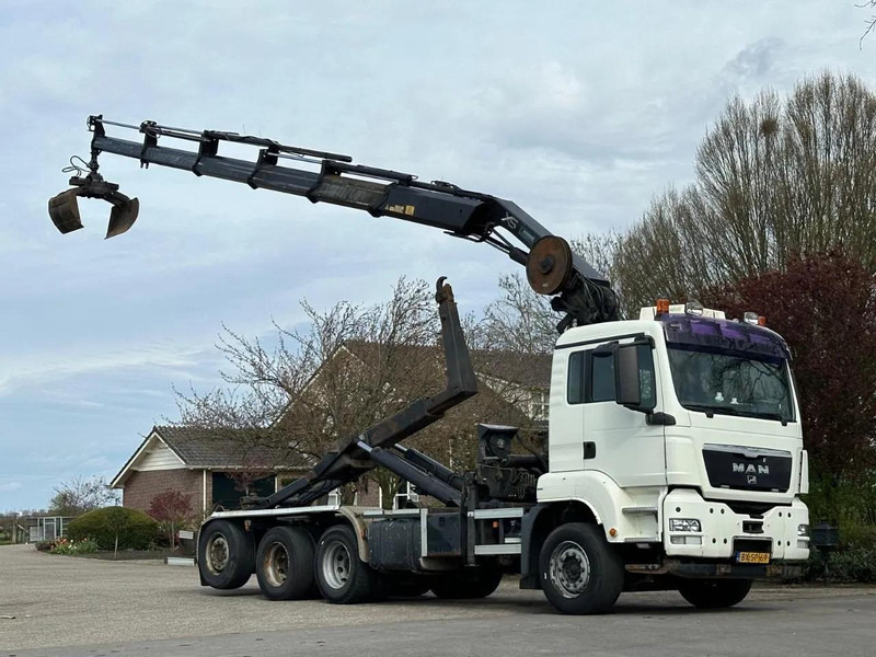 MAN TGS 35.400 8X4 !!TRIPLE!! 24tm KRAAN/HAAKARM!!RADIO REMOTE!! - Hook lift truck, Crane truck: picture 2 MAN TGS 35.400 8X4 !!TRIPLE!! 24tm KRAAN/HAAKARM!!RADIO REMOTE!! - Hook lift truck, Crane truck: picture 2