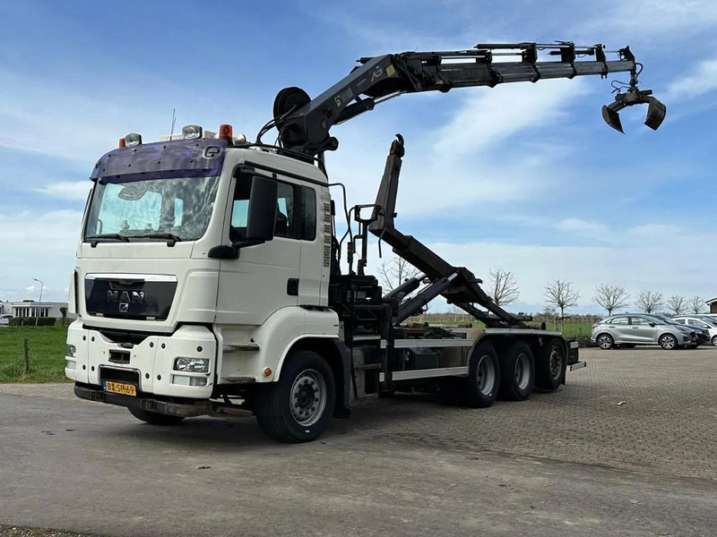 MAN TGS 35.400 8X4 !!TRIPLE!! 24tm KRAAN/HAAKARM!!RADIO REMOTE!! - Hook lift truck, Crane truck: picture 5 MAN TGS 35.400 8X4 !!TRIPLE!! 24tm KRAAN/HAAKARM!!RADIO REMOTE!! - Hook lift truck, Crane truck: picture 5
