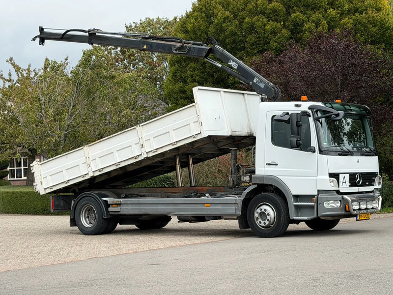 Mercedes-Benz Atego 1218 KRAAN/KIPPER!!MANUELL!! - Tipper, Crane truck: picture 4 Mercedes-Benz Atego 1218 KRAAN/KIPPER!!MANUELL!! - Tipper, Crane truck: picture 4