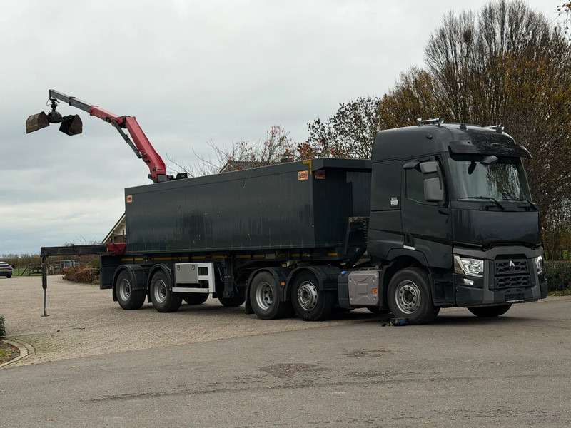 Renault T480 6x2 trekker 262dkm!! TRAILER WITH CRANE FOR SCREED! - Tractor unit: picture 5 Renault T480 6x2 trekker 262dkm!! TRAILER WITH CRANE FOR SCREED! - Tractor unit: picture 5