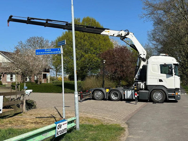 Scania R450 6x2 !!TRACTOR!!!CRANE/GRUE/HMF 50TM!!TOP!EURO6!! - Tractor unit: picture 4 Scania R450 6x2 !!TRACTOR!!!CRANE/GRUE/HMF 50TM!!TOP!EURO6!! - Tractor unit: picture 4