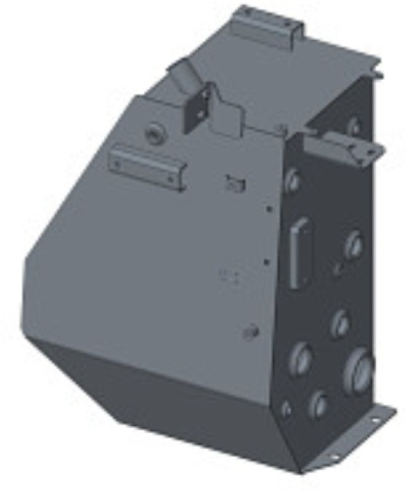 Case 48008259 - 47773204 - Hydraulic tank for Construction machinery: picture 3 Case 48008259 - 47773204 - Hydraulic tank for Construction machinery: picture 3