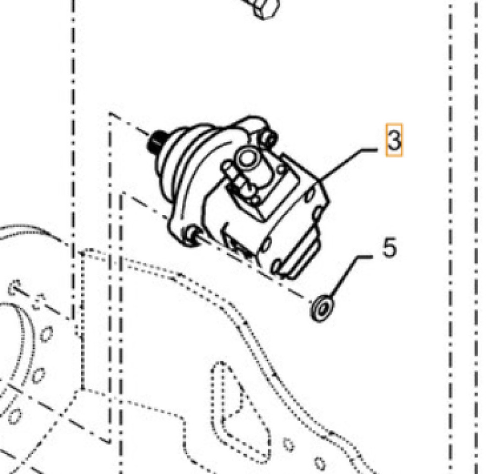 Case 48180421 - Hydraulic motor for Agricultural machinery: picture 1 Case 48180421 - Hydraulic motor for Agricultural machinery: picture 1