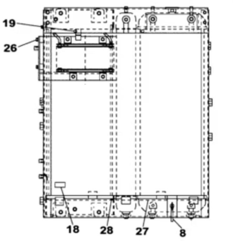 Case KNH10452 - Radiator for Construction machinery: picture 2 Case KNH10452 - Radiator for Construction machinery: picture 2