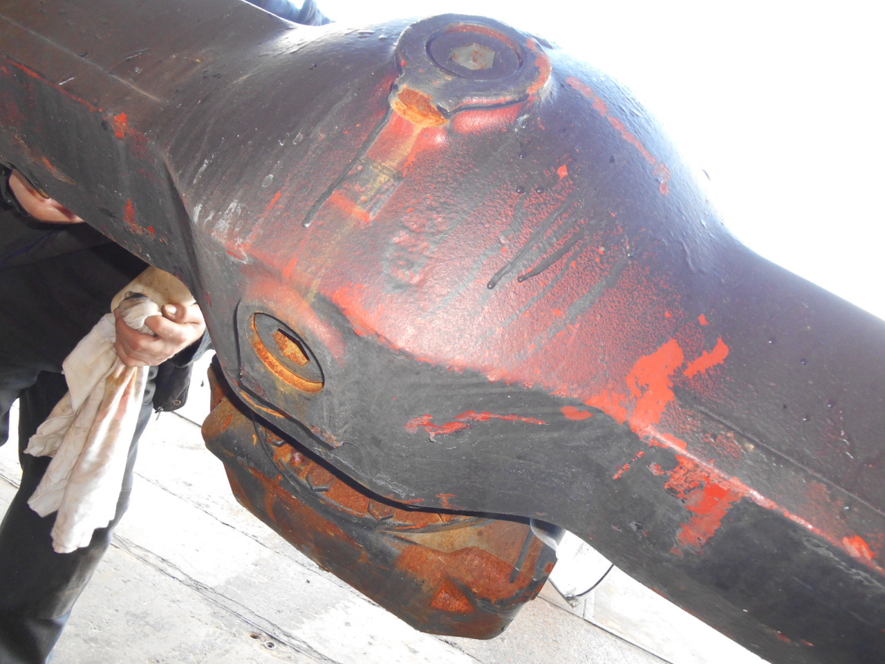 Doosan 22109010B - Rear axle for Construction machinery: picture 5 Doosan 22109010B - Rear axle for Construction machinery: picture 5