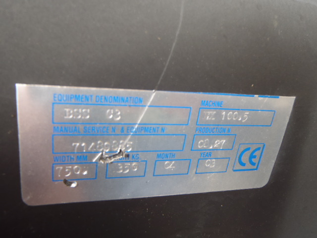 Hitachi EX100-5 - - Bucket for Construction machinery: picture 3 Hitachi EX100-5 - - Bucket for Construction machinery: picture 3
