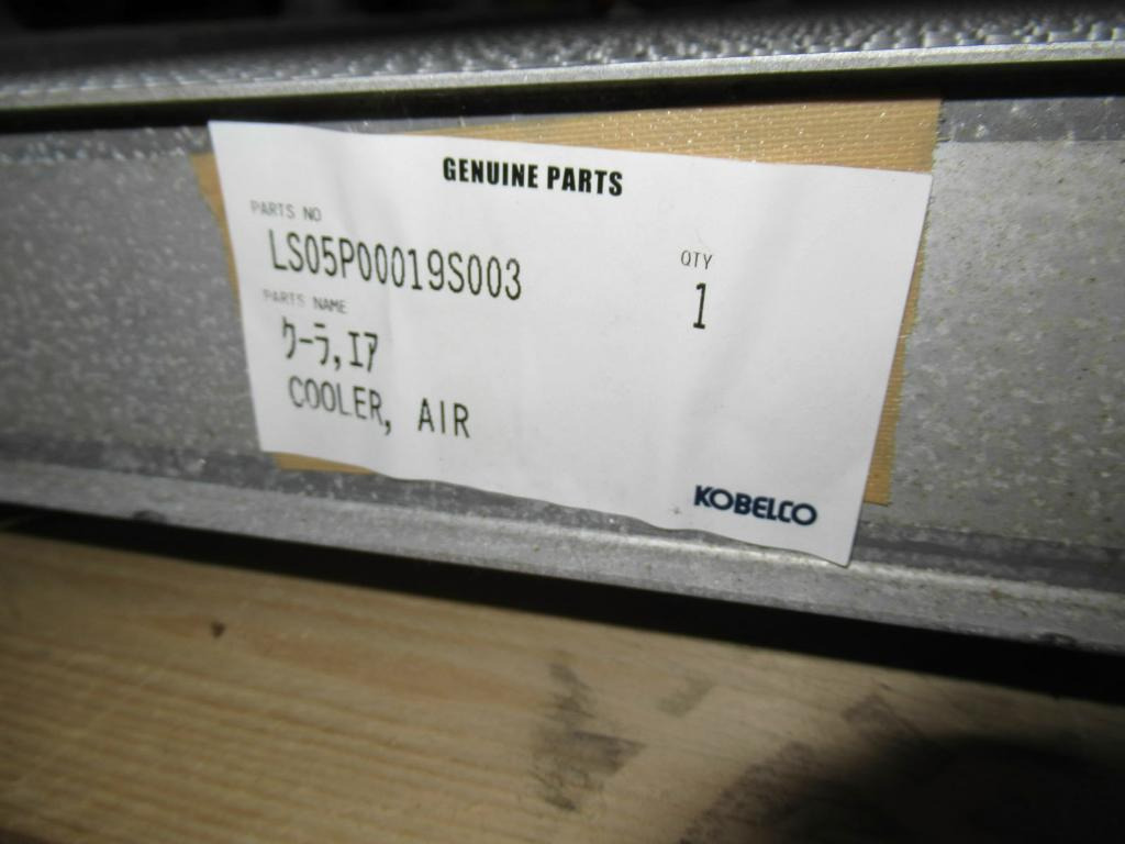 Kobelco LS05P00019S003 - Intercooler for Construction machinery: picture 5 Kobelco LS05P00019S003 - Intercooler for Construction machinery: picture 5