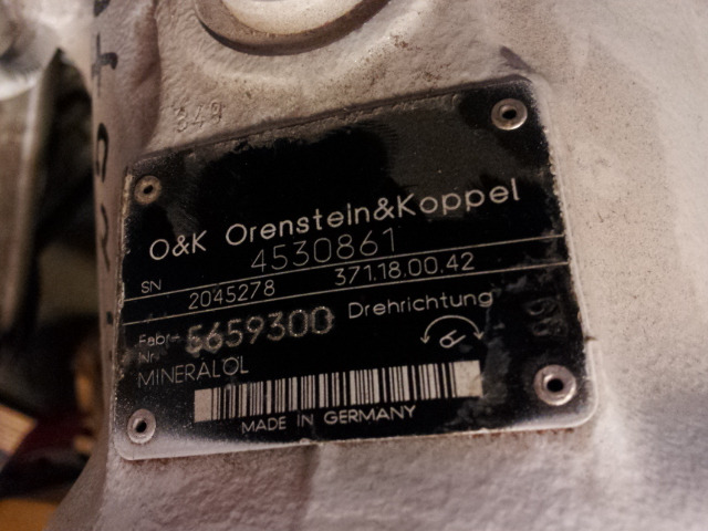 O&K 4530861 - - Swing motor for Construction machinery: picture 3 O&K 4530861 - - Swing motor for Construction machinery: picture 3