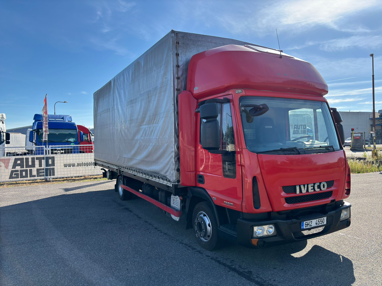 IVECO EuroCargo 160 ML75E16 - Curtain side truck: picture 2 IVECO EuroCargo 160 ML75E16 - Curtain side truck: picture 2