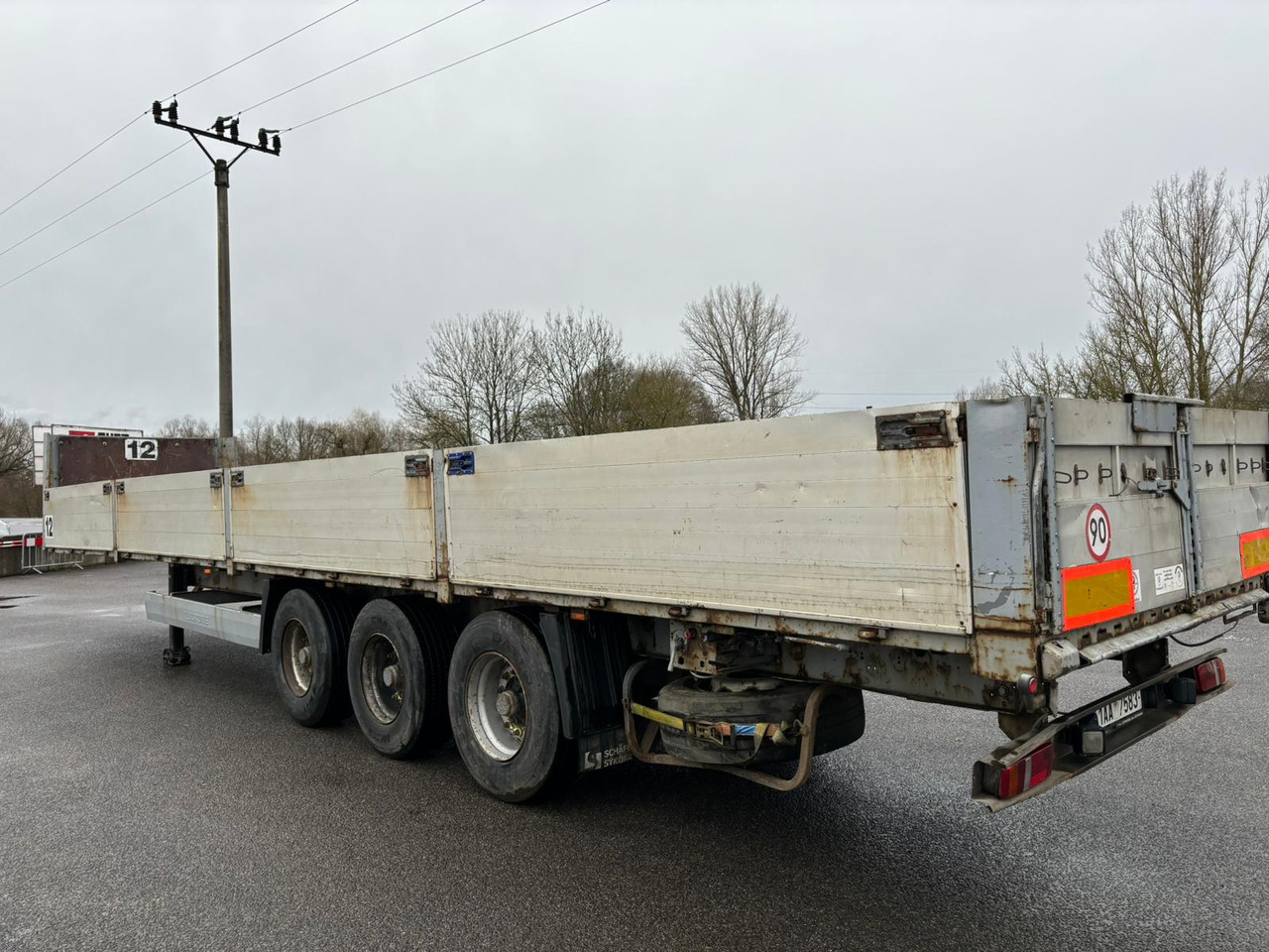 KRONE SD P - Dropside/ Flatbed semi-trailer: picture 5 KRONE SD P - Dropside/ Flatbed semi-trailer: picture 5